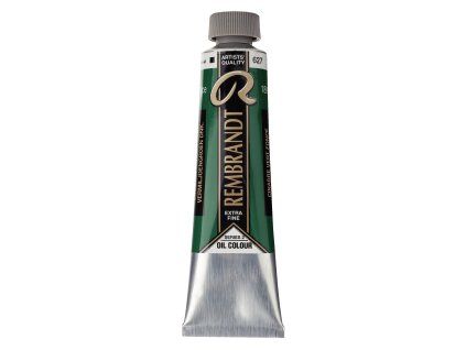 Olejová barva Rembrandt 40 ml – 627 Cinnabar Green Deep