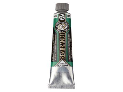 Olejová barva Rembrandt 40 ml – 682 Cobalt Turquoise Green