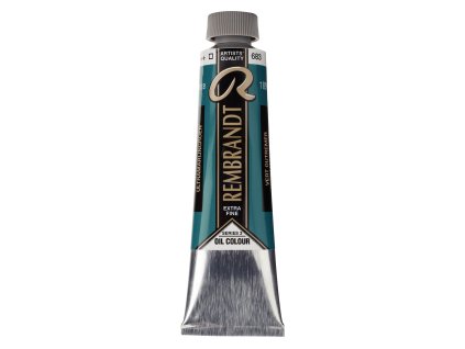 Olejová farba Rembrandt 40 ml – 683 Utramarine Green