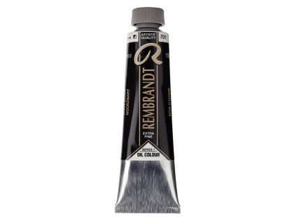 Olejová barva Rembrandt 40 ml – 701 Ivory Black