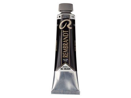 Olejová farba Rembrandt 40 ml – 735 Oxide Black