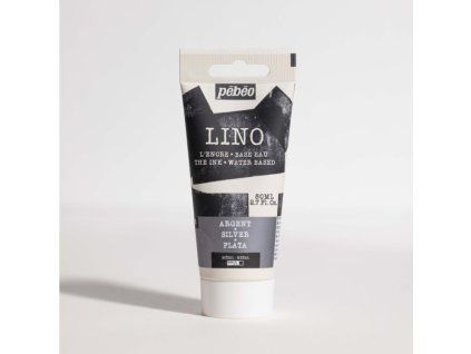 Barva na linoryt Pébéo 80 ml – 18 Silver