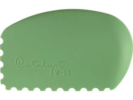 Syntetická špachtle bez rukojeti Princeton Catalyst™ 03 Zelená