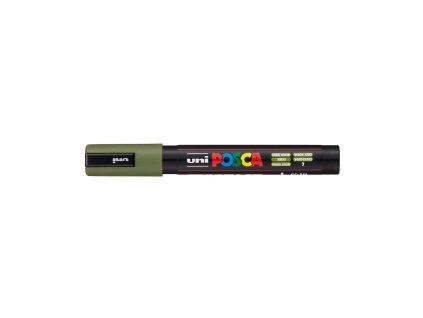 Akrylový fix Posca PC-5M 1,8 - 2,5 mm - 7 Khaki Green