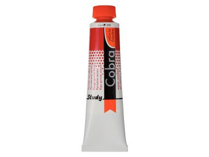 Olejová barva Cobra Study - 345 Pyrrole Red Deep