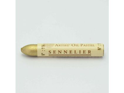 Olejový pastel Sennelier 5 ml - 114 Rich Gold (Iridescent)
