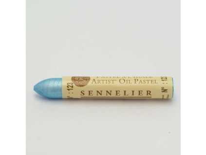 Olejový pastel Sennelier 5 ml 123 Transparent Blue (Iridescent)
