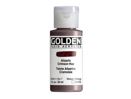 Akrylová farba Golden Fluid - 2435 Alizarin Crimson Hue