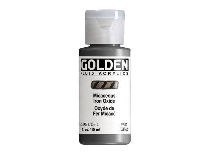 Akrylová barva Golden Fluid - 2460 Micaceous Iron Oxide
