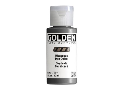 Akrylová farba Golden Fluid - 2460 Micaceous Iron Oxide