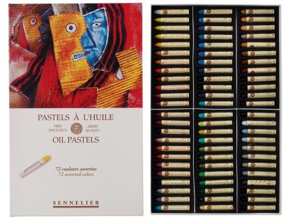 Sada olejových pastelů Sennelier Universal 72 ks