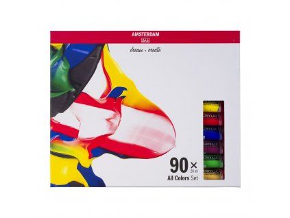 Sada akrylů Amsterdam Standard 90x20ml