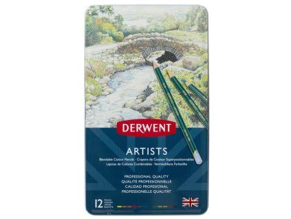 Sada pastelek Derwent Artists 12 ks