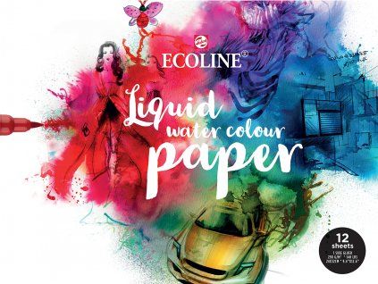 Ecoline Skicák v lepené vazbě 24 x 32 cm, 300g, 12 listů