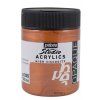 Akrylová barva Pébéo Studio Acrylics - 355 Copper (Objem 500 ml)