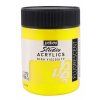 Akrylová barva Pébéo Studio Acrylics - 372 Fluorescent Yellow (Objem 500 ml)