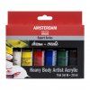 Sada akrylových barev Amsterdam Expert 6x20ml