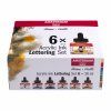 2145 2 sada akrylovych inkoustu amsterdam pro lettering 6 x 30 ml