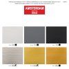 Sada akrylových inkoustů Amsterdam pro Lettering 6 x 30 ml