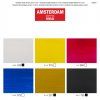 Sada akrylových inkoustů Amsterdam základní odstíny 6 x 30 ml
