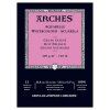 Skicák Arches Aquarelle v lepené vazbě A5, Hot Pressed, 300 g/m², 12 listů
