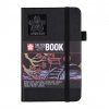 Sketchbook Sakura s černým papírem v pevné vazbě, 140 g/m², 80 listů