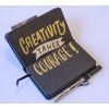 Sketchbook Sakura v pevné vazbě s černým papírem, 140g