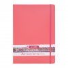 Sketchbook Art Creation Coral Red v pevné vazbě, 140 g/m², 80 listů