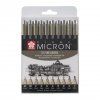 Sakura Pigma Micron Fineliners Sada 10 technických fixů