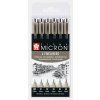 Sakura Pigma Micron Fineliners Sada 6 technických fixů