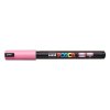 Akrylový fix Posca s kovovým hrotem PC 1MR 0,7 mm, pink 13