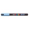 Akrylový fix Posca s kovovým hrotem PC 1MR 0,7 mm, glacier blue P33