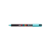 Akrylový fix Posca s kovovým hrotem PC 1MR 0,7 mm, aqua green blue P6 2