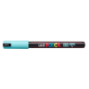 Akrylový fix Posca s kovovým hrotem PC 1MR 0,7 mm, aqua green blue P6