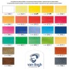 Cestovní sada akvarelových barev Van Gogh 24 pánviček 3