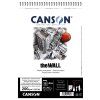 Skicák Canson The Wall Marker v kroužkové vazbě A4, 200 g/m², 30 listů