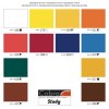 Sada vodou ředitelných olejových barev Cobra Study 12x20 ml