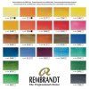 30848 1 sada profesionalnich akvarelovych barev rembrandt 24 panvicek v kovove krabicce