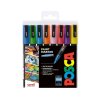 Sada akrylových fixů Posca PC 3M 0,9 1,3 mm, třpytivé odstíny 8 ks