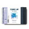 Art Book Canson Montval Skicák v pevné kroužkové vazbě A5, 300 g, 24 listů