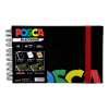 Skicár Posca Blackbook v pevnej krúžkovej väzbe A5, 100 g/m², 48 listov