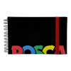 Skicár Posca Blackbook v pevnej krúžkovej väzbe A5, 100 g/m², 48 listov