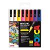 Sada akrylových fixů Posca PC 3M 0,9 1,3 mm, 16 ks