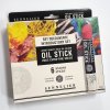 Sada olejových barev v tyčince Oil Stick Sennelier 6 ks - základní odstíny