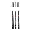 Sada Pigma Micron Black technické fixy (3 linery + pouzdro) 1
