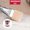 Amsterdam Transparent gesso square