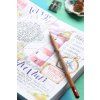 Zápisník Bruynzeel Bullet Journal Lilac s tečkovanými stránkami v pevné vazbě 13 x 21 cm, 140 g/m², 64 listů