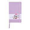 Zápisník Bruynzeel Bullet Journal Lilac s tečkovanými stránkami v pevné vazbě 13 x 21 cm, 140 g/m², 64 listů