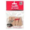 Sada houbiček PanPastel Sponge Bars Mix Set pro nanášení pastelu 4 ks