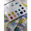 Cestovní sada akvarelových barev Van Gogh Muted Colours 12 půlpánviček